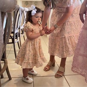 Ivy city smocked floral dress